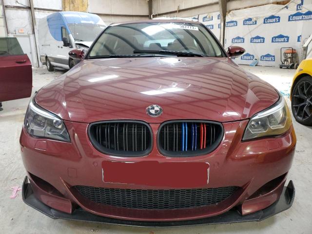 WBSNB93546B582055 - 2006 BMW M5 BURGUNDY photo 5