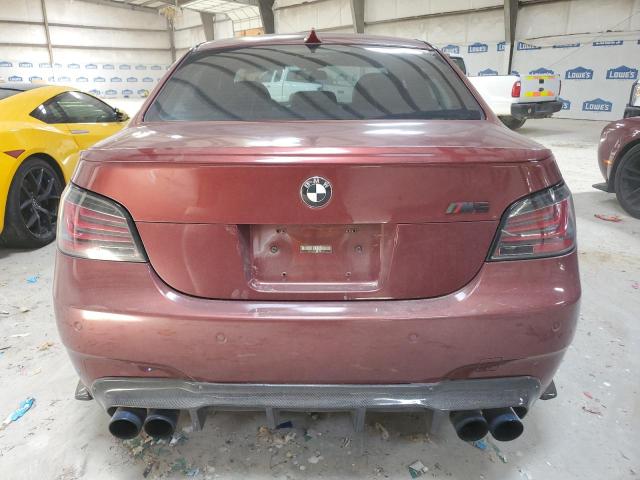 WBSNB93546B582055 - 2006 BMW M5 BURGUNDY photo 6