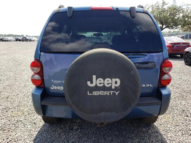 1J4GK58K35W595923 - 2005 JEEP LIBERTY LIMITED BLUE photo 6