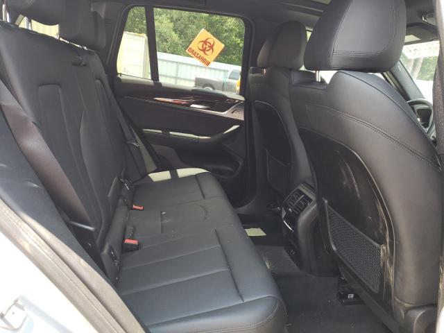 5UXTY5C0XM9G47202 - 2021 BMW X3 XDRIVE30I SILVER photo 11