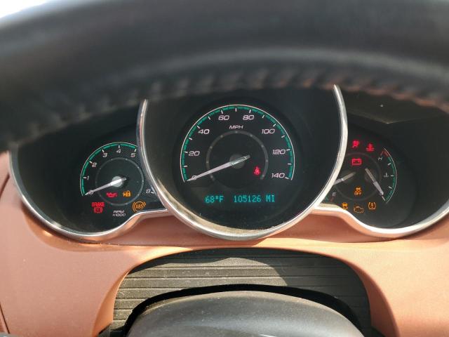 1G1ZG5E74CF299993 - 2012 CHEVROLET MALIBU LTZ ვერცხლისფერი ფოტო 9