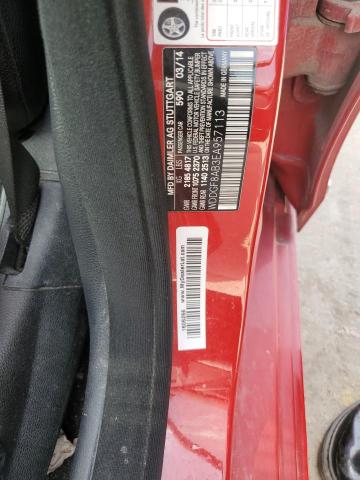 WDDGF8AB3EA957113 - 2014 MERCEDES-BENZ C 300 4MATIC RED photo 12