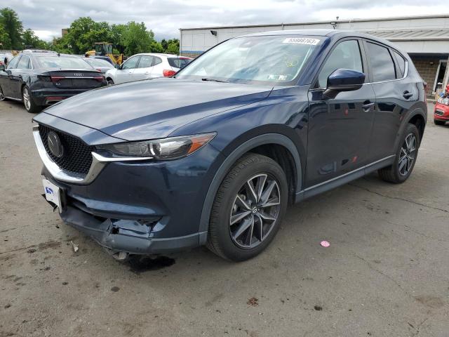 JM3KFBCM2J0330586 - 2018 MAZDA CX-5 TOURING BLUE photo 1