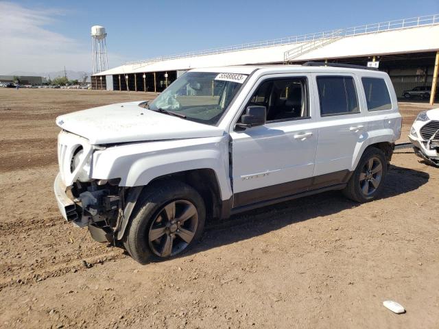 1C4NJPFA0FD171537 - 2015 JEEP PATRIOT LATITUDE WHITE photo 1