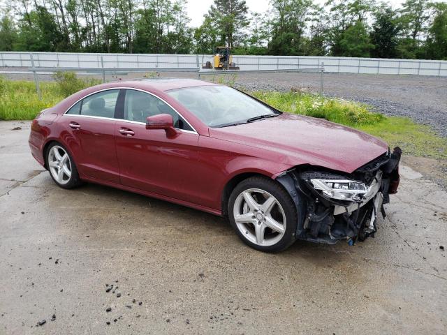 WDDLJ9BB6DA072274 - 2013 MERCEDES-BENZ CLS 550 4MATIC RED photo 4