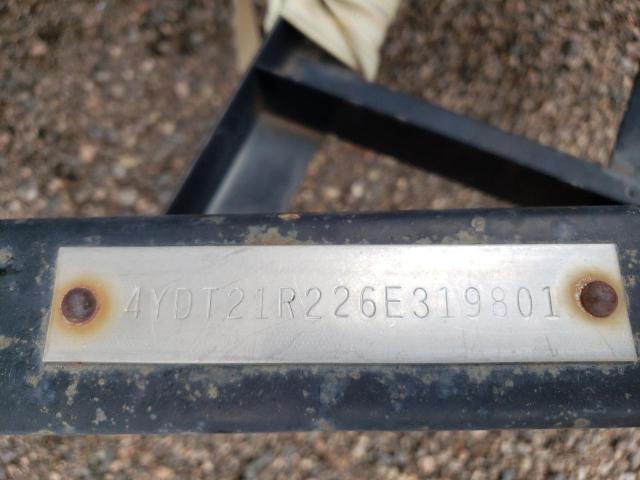 4YDT21R226E319801 - 2006 KEYSTONE HORNET WHITE photo 10