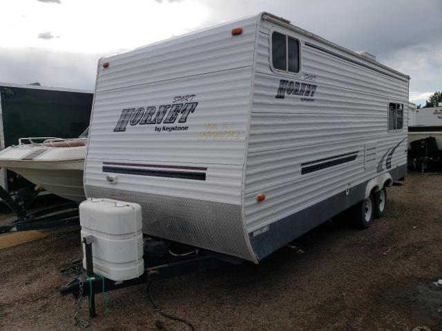 4YDT21R226E319801 - 2006 KEYSTONE HORNET WHITE photo 2