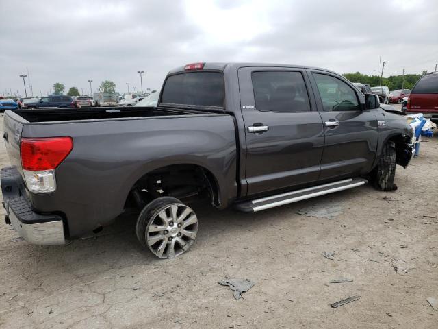 5TFHW5F11CX223965 - 2012 TOYOTA TUNDRA CREWMAX LIMITED GRAY photo 3