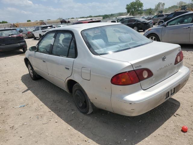 1NXBR12EX1Z440892 - 2001 TOYOTA COROLLA CE 银色 照片 2