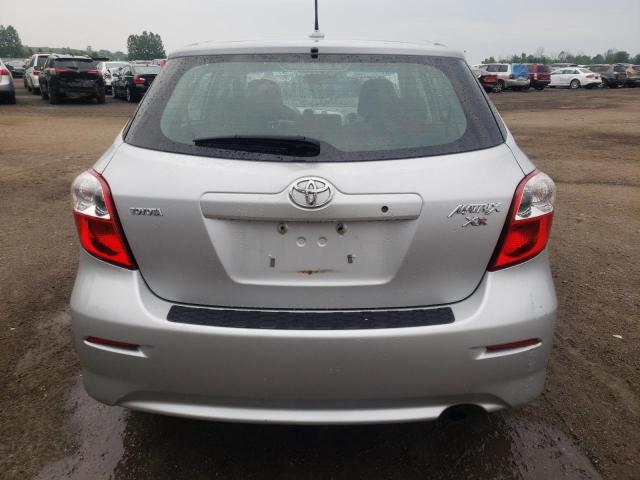 2T1KE40E59C006375 - 2009 TOYOTA COROLLA MA S SILVER photo 6