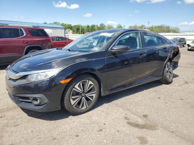 19XFC1F77JE200457 - 2018 HONDA CIVIC EXL BLACK photo 1