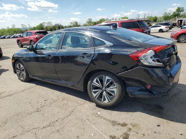19XFC1F77JE200457 - 2018 HONDA CIVIC EXL BLACK photo 2