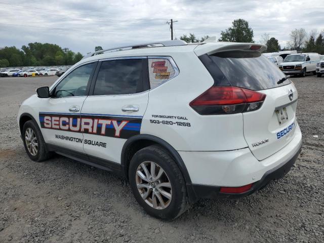 KNMAT2MVXKP500190 - 2019 NISSAN ROGUE S WHITE photo 2