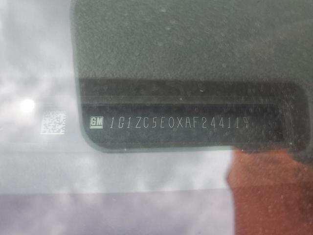 1G1ZC5E0XAF244119 - 2010 CHEVROLET MALIBU 1LT CHARCOAL photo 12