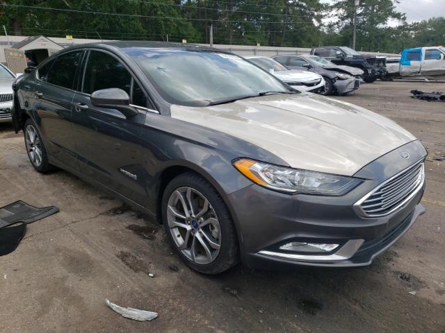 3FA6P0LU3HR234560 - 2017 FORD FUSION SE HYBRID TWO TONE photo 4