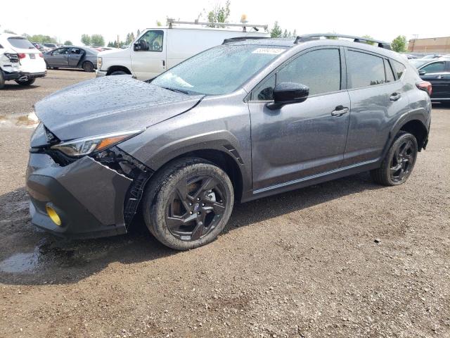 JF2GUHFC7RH214745 - 2024 SUBARU CROSSTREK SPORT GRAY photo 1