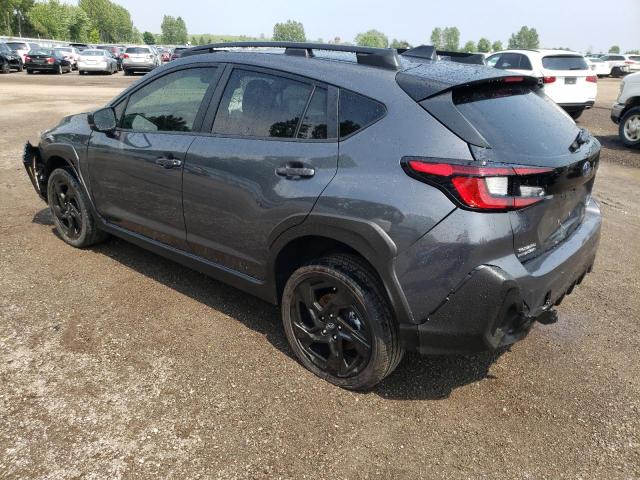 JF2GUHFC7RH214745 - 2024 SUBARU CROSSTREK SPORT GRAY photo 2