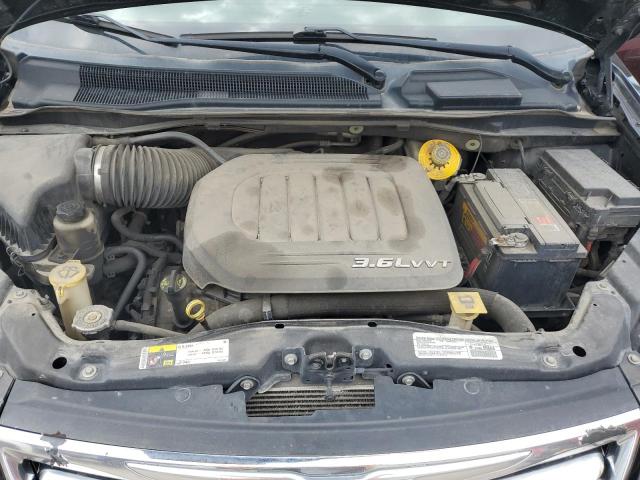 2C4RC1BG2ER446629 - 2014 CHRYSLER TOWN & COU TOURING შავი ფოტო 12