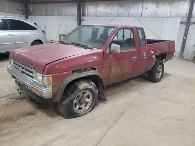 1N6HD16Y3NC330017 - 1992 NISSAN TRUCK KING CAB SE MAROON photo 1