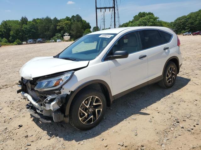 5J6RM4H46GL104859 - 2016 HONDA CR-V SE WHITE photo 1