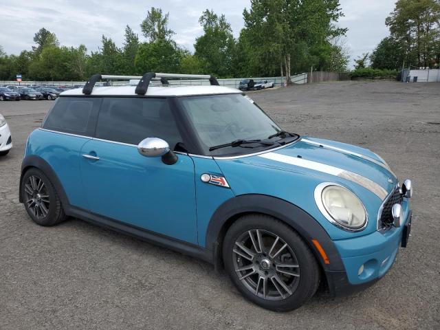 WMWMF33508TT62491 - 2008 MINI COOPER BLUE photo 4