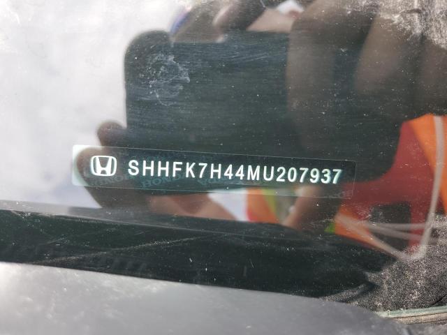 SHHFK7H44MU207937 - 2021 HONDA CIVIC SPORT 灰色 照片 12