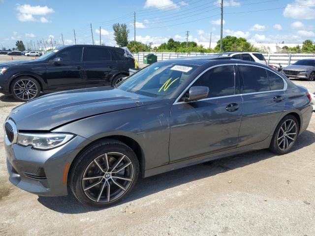 3MW5R1J07M8B64872 - 2021 BMW 330I GRAY photo 1