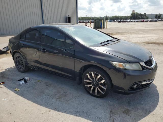 2HGFB2F93EH503130 - 2014 HONDA CIVIC EXL BLACK photo 4