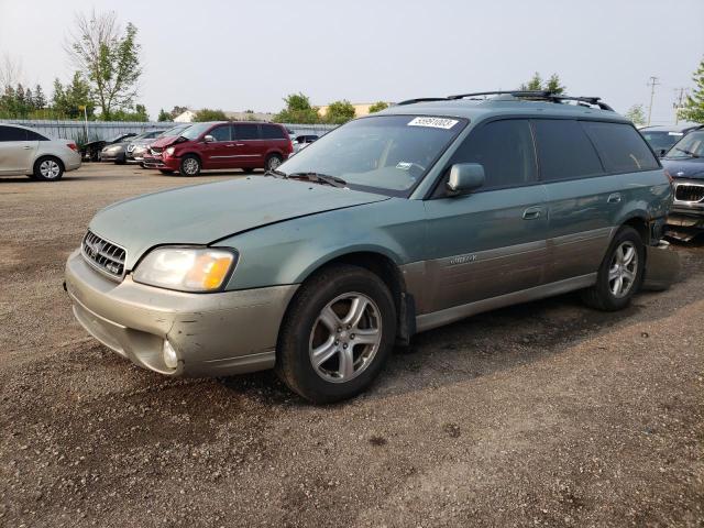 4S3BH815647604112 - 2004 SUBARU LEGACY OUTBACK H6 3.0 SPECIAL GREEN photo 1