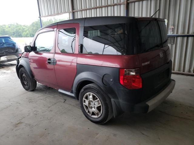 5J6YH18348L005612 - 2008 HONDA ELEMENT LX BURGUNDY photo 2