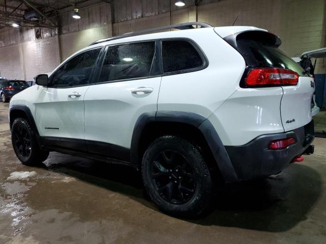1C4PJMBS7FW609741 - 2015 JEEP CHEROKEE TRAILHAWK WHITE photo 2