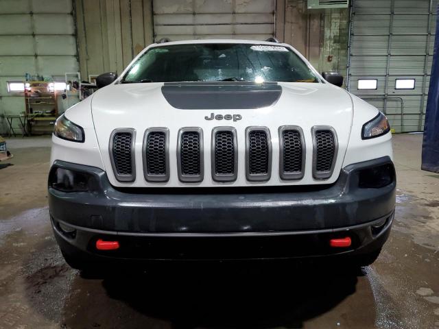 1C4PJMBS7FW609741 - 2015 JEEP CHEROKEE TRAILHAWK WHITE photo 5