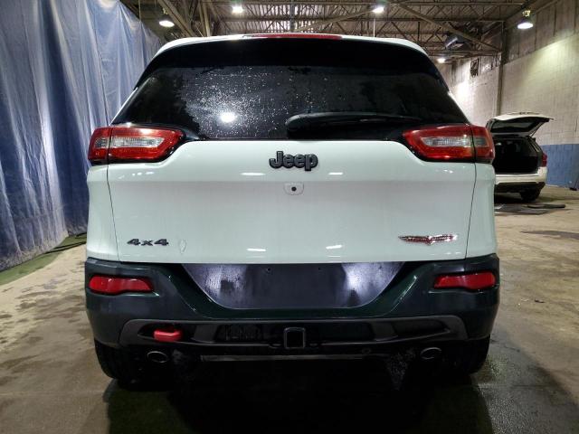 1C4PJMBS7FW609741 - 2015 JEEP CHEROKEE TRAILHAWK WHITE photo 6