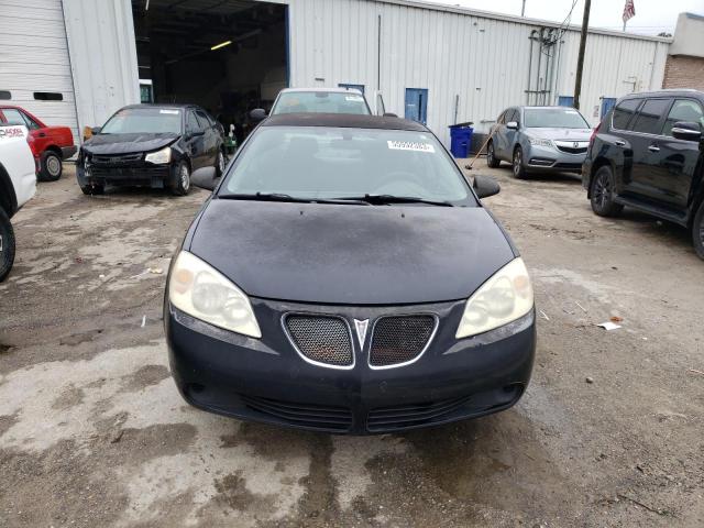 1G2ZF58B774142393 - 2007 PONTIAC G6 VALUE LEADER BLACK photo 5