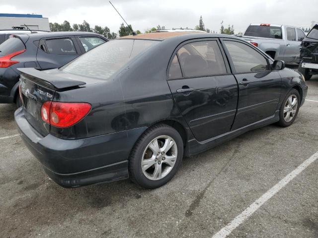 2T1BY32E15C422500 - 2005 TOYOTA COROLLA XRS BLACK photo 3