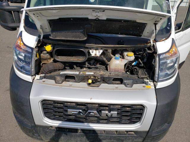3C6LRVDG8ME584594 - 2021 RAM PROMASTER 2500 HIGH WHITE photo 12