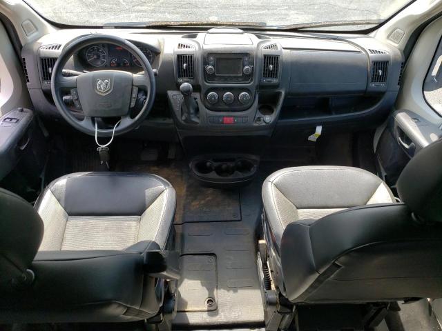 3C6LRVDG8ME584594 - 2021 RAM PROMASTER 2500 HIGH WHITE photo 8