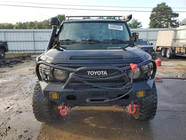 JTEBU11F970058751 - 2007 TOYOTA FJ CRUISER BLACK photo 5