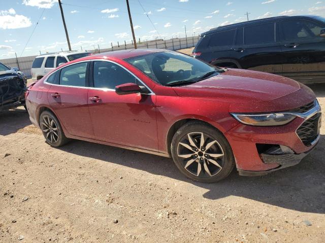 1G1ZG5ST9PF148087 - 2023 CHEVROLET MALIBU RS MAROON photo 4