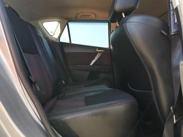 JM1BL1K46B1901831 - 2011 MAZDA SPEED 3 SILVER photo 10