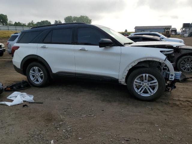 1FM5K8GC4MGA81141 - 2021 FORD EXPLORER ST WHITE photo 4