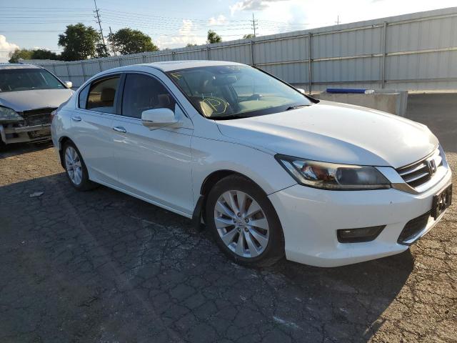 1HGCR2F84EA307802 - 2014 HONDA ACCORD EXL WHITE photo 1