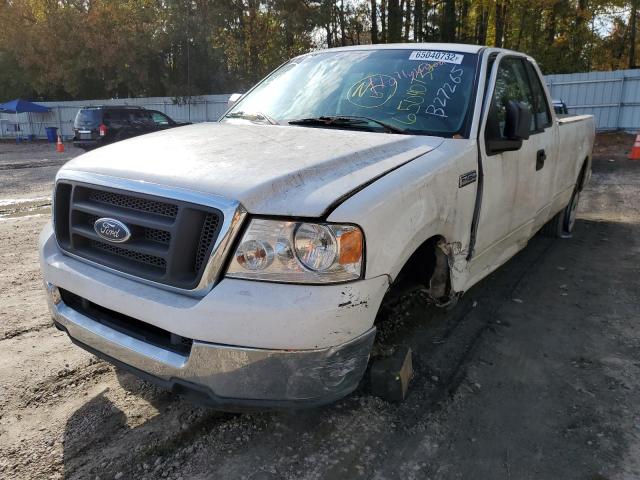 1FTVX125X4NB27265 - 2004 FORD F-150 SUPE WHITE photo 2