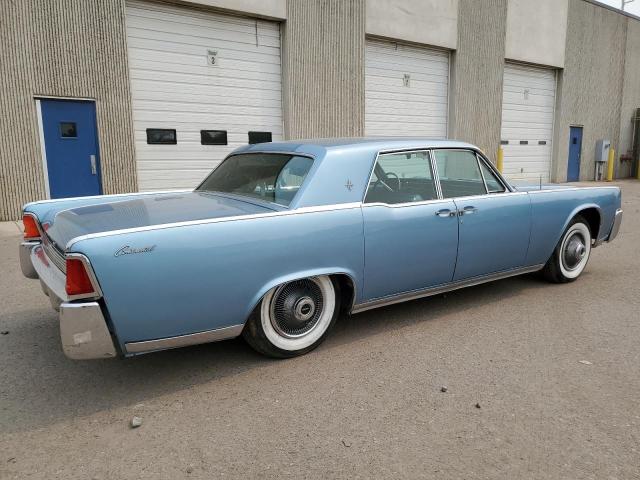 4Y82N402018 - 1964 LINCOLN CONTINENTL BLUE photo 3