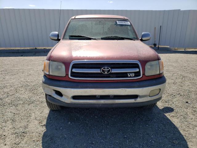 5TBRT3418YS020503 - 2000 TOYOTA TUNDRA ACCESS CAB 勃艮第红 照片 5