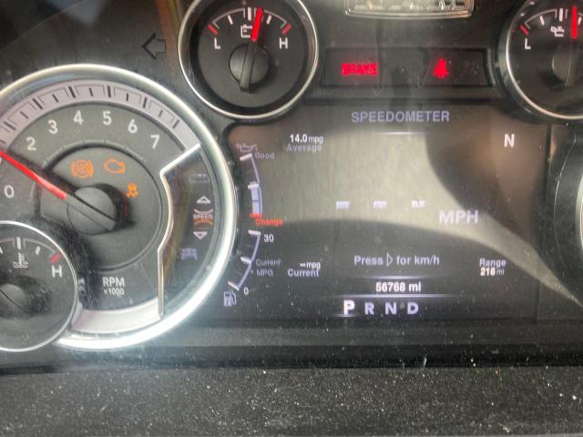 1C6RR7GT3KS732420 - 2019 RAM 1500 CLASS SLT გრაფიტი ფოტო 8