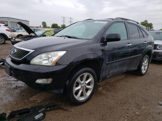 2T2HK31UX9C132620 - 2009 LEXUS RX 350 BLACK photo 1