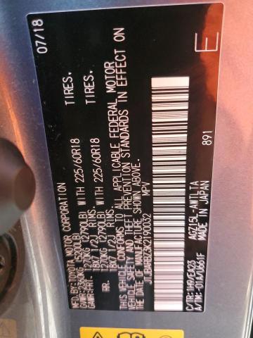 JTJBARBZ3K2190032 - 2019 LEXUS NX 300 BASE 灰色 照片 12