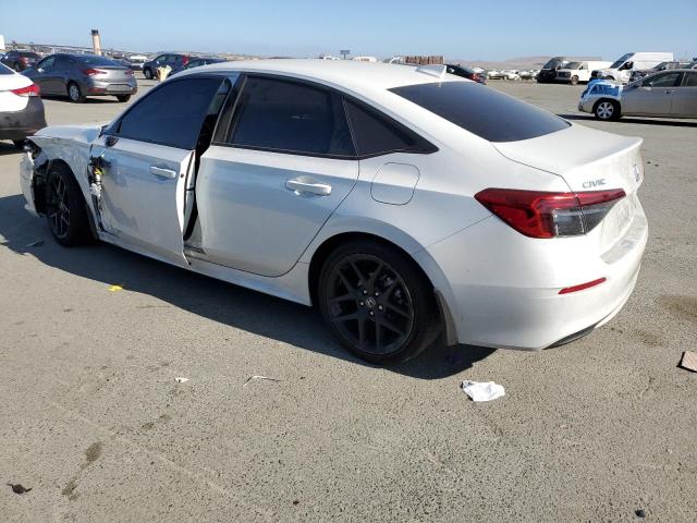 2HGFE2F51PH513534 - 2023 HONDA CIVIC SPORT WHITE photo 2
