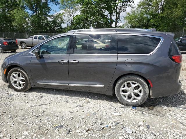2C4RC1EG6JR109855 - 2018 CHRYSLER PACIFICA TOURING L PLUS GRAY photo 2
